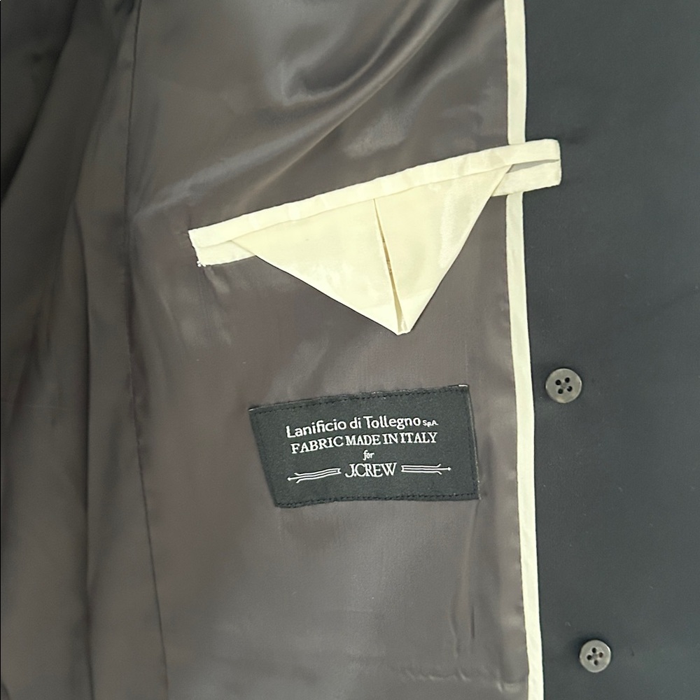 JCrew Collection Double-breasted blazer in Italian tuxedo wool, NWT - Picture 12 of 12